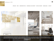 Tablet Screenshot of boehmler.de